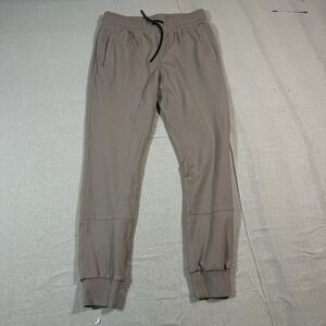 BYLT Elite+ Jogger Pants Mens M Tan Khaki Gym Premium Performance Athleisure